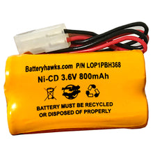 3.6v 800mAh Ni-CD Battery Pack Replacement for Emergency / Exit Light