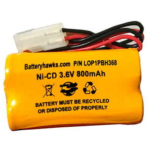 100003A092 Chloride 100-003-A092 Ni-CD Battery Pack Replacement for Emergency / Exit Light