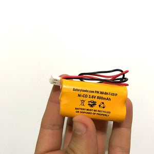930D23 Self Power Sonnenschein Ni-CD Battery Pack Replacement for Emergency / Exit Light