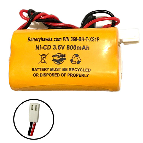 100-003-A098 Chloride 100003A098 Ni-CD Battery Pack Replacement for Emergency / Exit Light