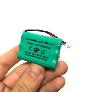 3.6v 900mAh Ni-MH Battery Pack Replacement for Video Baby Monitor