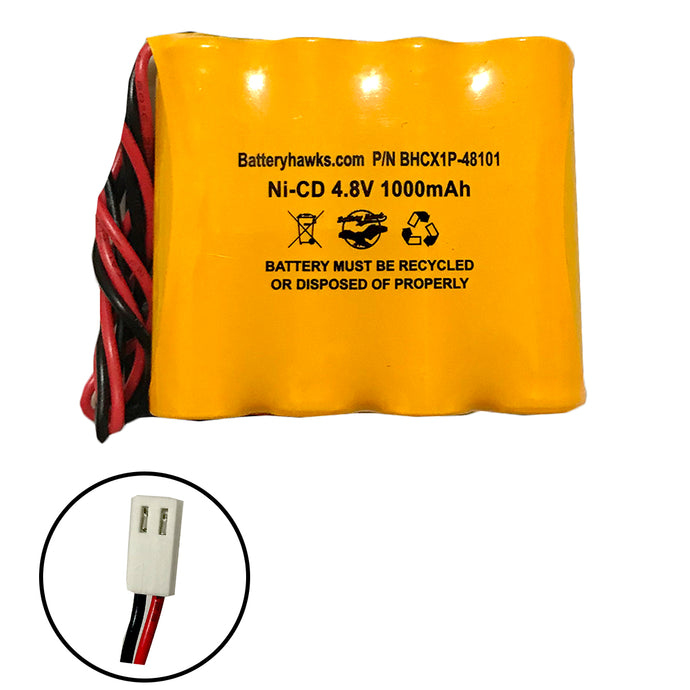 Dual-Lite 0120790 REV B Ni-CD Battery Pack Replacement for Emergency / Exit Light