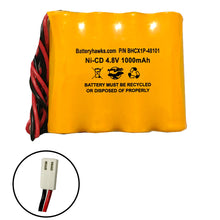 NIC0754 Interstate Ni-CD Battery Pack Replacement for Emergency / Exit Light