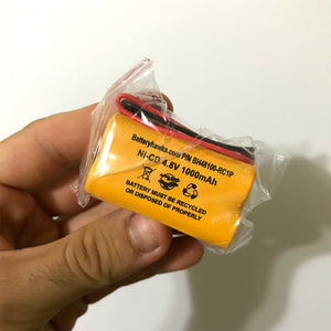 4.8v 1000mAh Ni-CD Battery Pack Replacement for Emergency / Exit Light