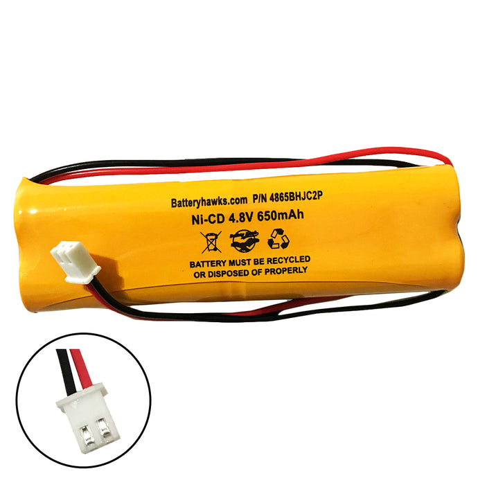 BYD D-AA650B-4 DAA650B-4 DAA650B4 Battery Pack Replacement for Emergency / Exit Light