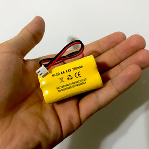 (10 pack) 4.8v 700mAh Ni-CD Battery for Emergency / Exit Light