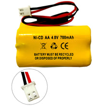 (10 pack) 4.8v 700mAh Ni-CD Battery for Emergency / Exit Light