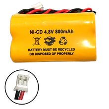 Generic 4.8v (Any connector) Ni-CD (ANY FORMATION) contact us for certain formation