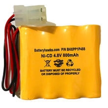 Exell EBE-123 EBE123 Ni-CD Battery Pack Replacement for Emergency / Exit Light