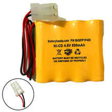 INTERSTATE NIC0546 ANIC0546 Ni-CD Battery Pack Replacement for Emergency / Exit Light