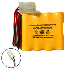 LESB1R Ni-CD Battery Pack Replacement for Emergency / Exit Light