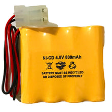 Generic 4.8v (Any connector) Ni-CD (ANY FORMATION) contact us for certain formation