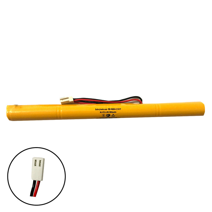 Dantona Custom-200 Custom200 Ni-CD Battery Pack Replacement for Emergency / Exit Light