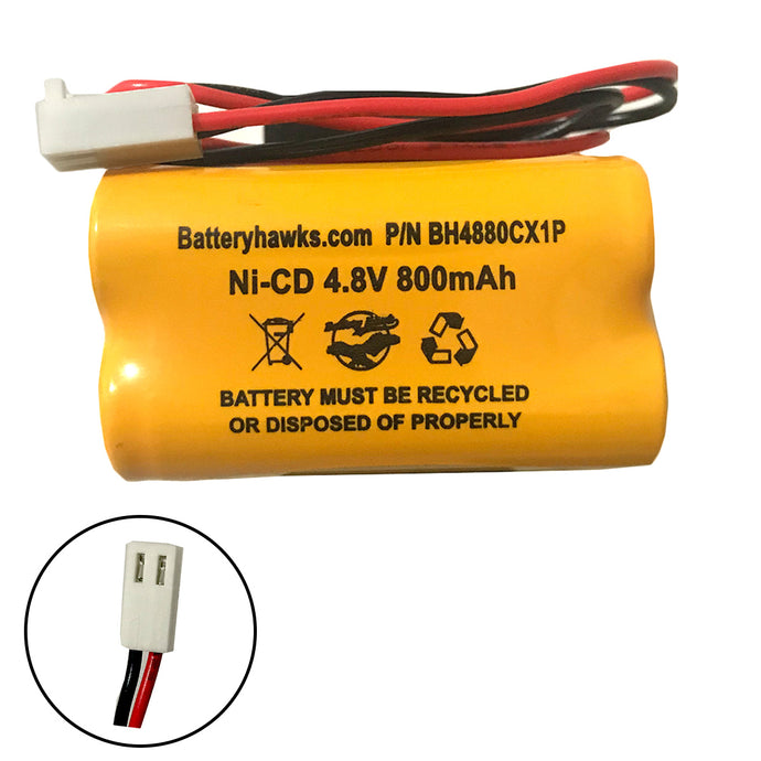 Day-Brite CXL6VBXT Ni-CD Battery Pack Replacement for Emergency / Exit Light