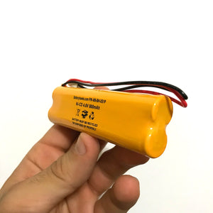 Dual-Lite 93015994 Dual Lite Ni-CD Battery Pack Replacement for Emergency / Exit Light