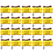 (20 pack) 4.8v 700mAh Ni-CD Battery Pack Replacement for Emergency / Exit Light