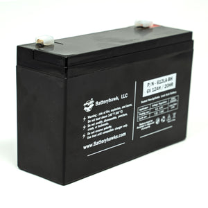 12-631 BP12-6 DJW6-12 CP6120-F1 GP690 JC6100 NPX50 Lead Acid Battery