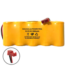 CUSTOM-105 Dantona CUSTOM105 Ni-CD Battery Pack Replacement for Emergency / Exit Light