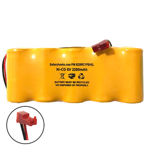 CUSTOM-105 Dantona CUSTOM105 Ni-CD Battery Pack Replacement for Emergency / Exit Light