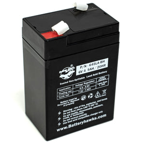 Power-Sonic PS-640 6.0V 4.5Ah SLA Battery F1