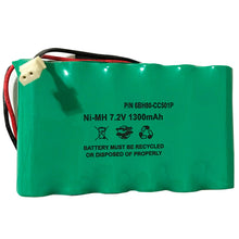 7.2v 1300mAh Ni-MH Battery Pack Replacement for Security System
