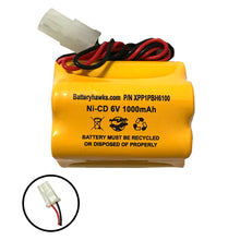 DC BATTERY 1686 Ni-CD Battery Pack Replacement for Emergency / Exit Light