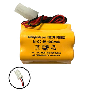 Aritech 60401005 Ni-CD Battery Pack Replacement for Emergency / Exit Light