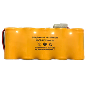 Lightalarms 5N31AG Ni-CD Battery Pack Replacement for Emergency / Exit Light