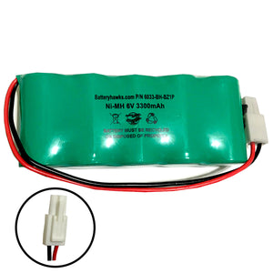 6v 3300mAh Ni-MH Battery Pack Replacement for Craftsman / Sears