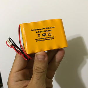 Emergi-Lite 850.0054 EmergiLite Ni-CD Battery Pack Replacement for Emergency / Exit Light