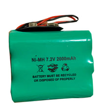 7.2v 2000mAh Ni-MH Battery Pack Replacement for Security System Alarm Panel