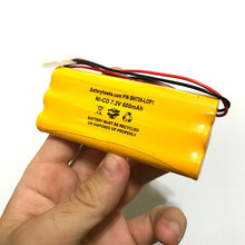 Big Beam 7.2v 600mah Ni-CD Battery Pack Replacement for Emergency / Exit Light