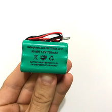 7.2v 750mAh Ni-MH Battery Pack Replacement for Security Alarm System