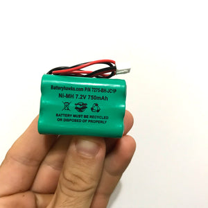 6HRAAAU34051 SANYO Ni-MH Battery Pack Replacement for Security Alarm System