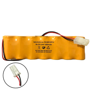 Saft 406586100 Ni-CD Battery Pack Replacement for Emergency / Exit Light