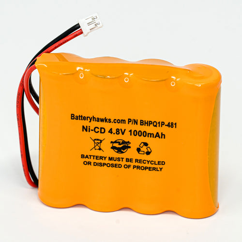 KR1.0AA-4SP GS-Melcotec Ni-CD Battery Pack Replacement for Emergency / Exit Light