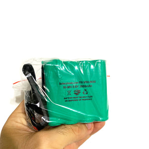 9.6v 3600mAh Ni-MH Battery Pack Replacement for CNC Machine